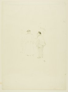 Il capo venditore di Jourdan e Brown da Henri de Toulouse-Lautrec