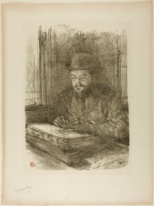 Il Maestro Incisore, Adolphe Albert da Henri de Toulouse-Lautrec