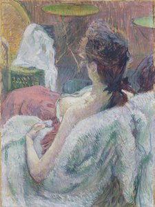 Il modello che riposa da Henri de Toulouse Lautrec