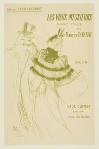 Il vecchio gentiluomo da Henri de Toulouse-Lautrec