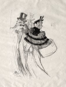 Il vecchio gentiluomo da Henri de Toulouse-Lautrec