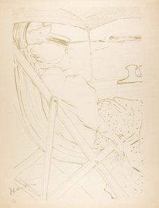 Il passeggero nella cabina 54—Una crociera da Henri de Toulouse-Lautrec
