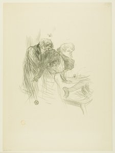 La preghiera degli ebrei polacchi, da Au Pied du Sinaï da Henri de Toulouse-Lautrec