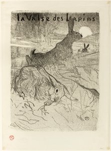 Il valzer dei conigli da Henri de Toulouse-Lautrec