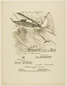 Le rondini di mare, da Mélodies de Désiré Dihau da Henri de Toulouse-Lautrec