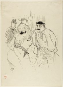 Il gambo—Moulin Rouge da Henri de Toulouse-Lautrec