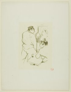 Il terrore di Grenelle da Henri de Toulouse-Lautrec