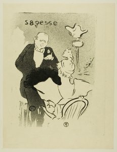 La saggezza da Henri de Toulouse-Lautrec
