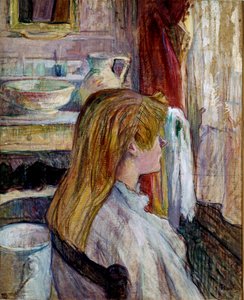 Donna alla finestra da Henri de Toulouse Lautrec