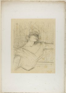 Yvette Guilbert—Dans la Glu, da Yvette Guilbert da Henri de Toulouse-Lautrec