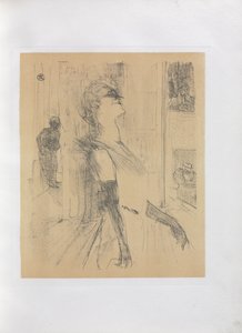 Yvette Guilbert-Serie Inglese: Sul Palco da Henri de Toulouse-Lautrec