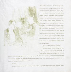 Yvette Guilbert - Serie Francese: N. 8 da Henri de Toulouse-Lautrec