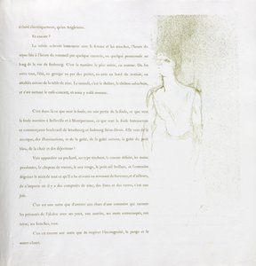 Yvette Guilbert - Serie Francese: N. 9 da Henri de Toulouse-Lautrec