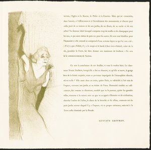 Yvette Guilbert da Henri de Toulouse-Lautrec