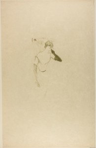Yvette Guilbert, in Colombine a Pierrot da Henri de Toulouse-Lautrec