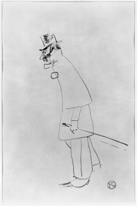 Un medico di casa, Gabriel Tapie de Celeyran (1869-1930) 1894 da Henri de Toulouse Lautrec