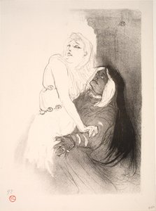 Alla Rinascenza, Sarah Bernhardt in Fedra da Henri de Toulouse Lautrec