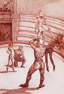 Acrobati da Henri de Toulouse Lautrec
