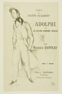 Adolphe—Il giovane triste da Henri de Toulouse Lautrec