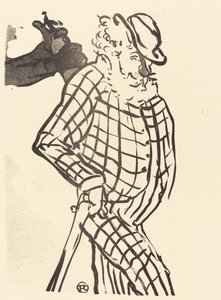 Cantante americano (Chanteur américain) da Henri de Toulouse Lautrec