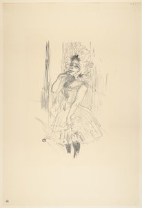 Anna Held, in Tutte queste Dame al Teatro da Henri de Toulouse Lautrec