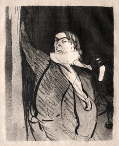 Aristide Bruant, 1893 da Henri de Toulouse Lautrec