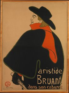 Aristide Bruant, al suo cabaret