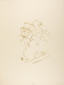 Al concerto da Henri de Toulouse Lautrec