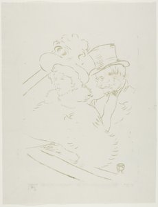 Al concerto da Henri de Toulouse Lautrec