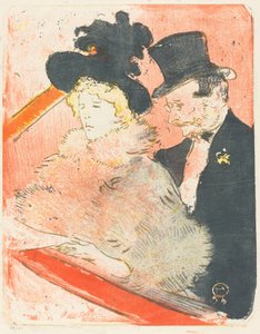 Al concerto Au concert, 1896 da Henri de Toulouse Lautrec