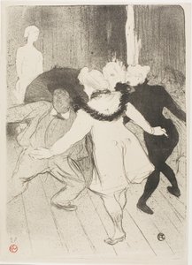 Al Folies-Bergère: La Modestia di Monsieur Prudhomme da Henri de Toulouse Lautrec