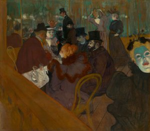 Al Moulin Rouge da Henri de Toulouse Lautrec