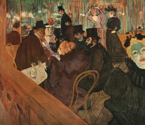 Al Moulin Rouge da Henri de Toulouse Lautrec