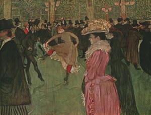 Al Moulin Rouge: La Danza, 1890, 1952 da Henri de Toulouse Lautrec