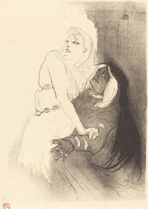 Alla Rinascita: Sarah Bernhardt in Phedre da Henri de Toulouse Lautrec