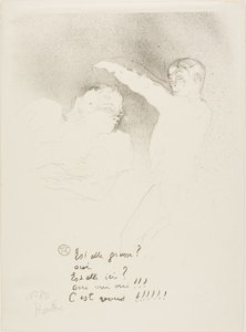 Al Variétés: Mademoiselle Lender e Brasseur da Henri de Toulouse Lautrec
