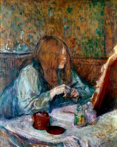 Alla toilette, madame Poupoule da Henri de Toulouse Lautrec