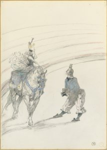 Al Circo: Cavallerizza, 1899 da Henri de Toulouse Lautrec