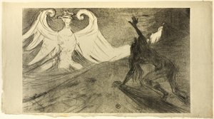 Ai Piedi del Sinai, Copertina Rifiutata da Henri de Toulouse Lautrec
