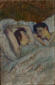Au lit, 1892