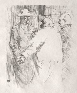 Ai piedi del Sinai: Clemenceau a Busk da Henri de Toulouse Lautrec