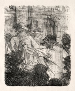 Ai piedi del Sinai: La Halle aux Draps, Cracovia, 1898 da Henri de Toulouse Lautrec