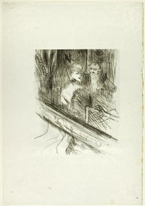 Barone Moïse, la scatola, da Au Pied du Sinaï da Henri de Toulouse Lautrec