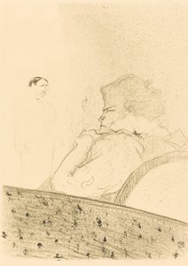Brandes nella sua loggia da Henri de Toulouse Lautrec
