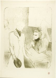 Brandès e le Bargy, in Les Cabotins da Henri de Toulouse Lautrec