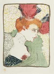 Busto di Mademoiselle Lender da Henri de Toulouse Lautrec