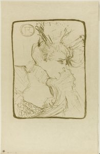 Busto di Mademoiselle Marcelle Lender da Henri de Toulouse Lautrec