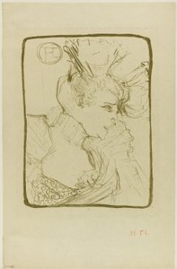 Busto di Mademoiselle Marcelle Lender da Henri de Toulouse Lautrec