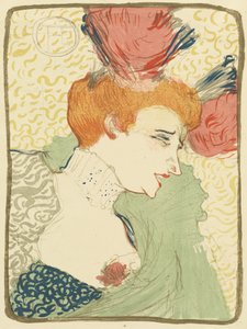 Busto di Mlle. Marcelle Lender da Henri de Toulouse Lautrec
