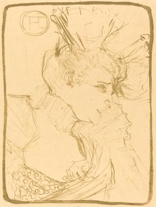 Busto di Mlle. Marcelle Lender da Henri de Toulouse Lautrec